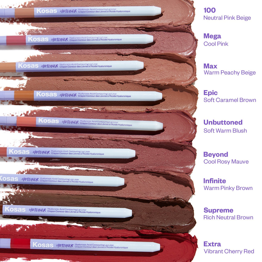 KOSAS Hotliner Hyaluronic Acid Contouring Lip Liner
