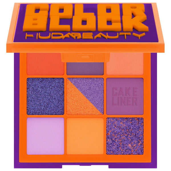 HUDA BEAUTY Color Block Orange and Purple Palette