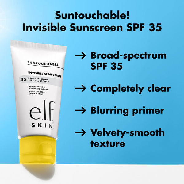 ELF Suntouchable Invisible Sunscreen SPF 35