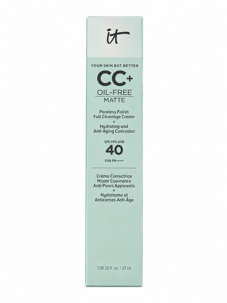 IT COSMETICS CC+ Oil Free Matte Foundation Spf 40
