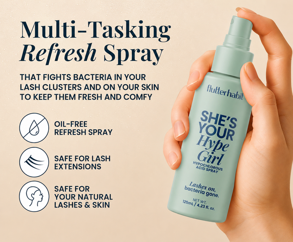 FLUTTERHABIT She’s Your Hype Girl Hypochlorous Acid Spray