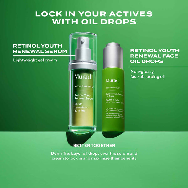 MURAD Retinol Youth Renewal Face Oil Drops