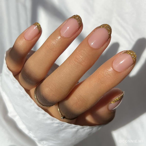 GLAMNETIC Starlight Short Round Nails