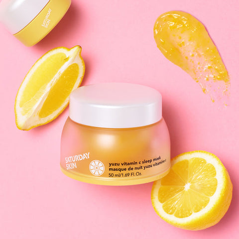 SATURDAY SKIN Yuzu Vitamin C Sleep Mask