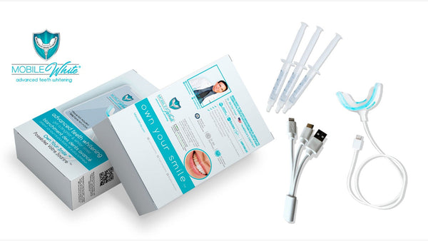 MOBILE WHITE Advanced Teeth Whitening Vip Kit