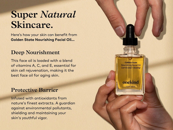 ONEKIND Golden State Nourishing Facial Oil