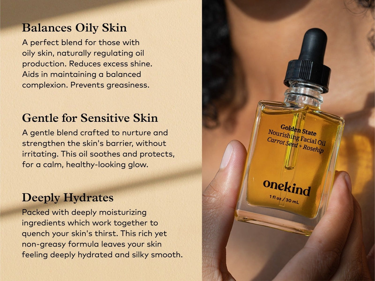 ONEKIND Golden State Nourishing Facial Oil