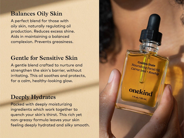 ONEKIND Golden State Nourishing Facial Oil