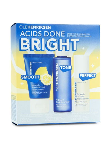 OLEHENRIKSEN Acids Done Bright Smoothing Skincare Set