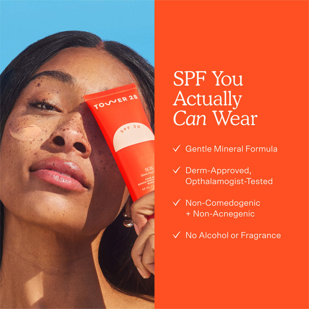 TOWER 28 Sos Face Guard SPF 30 Sunscreen