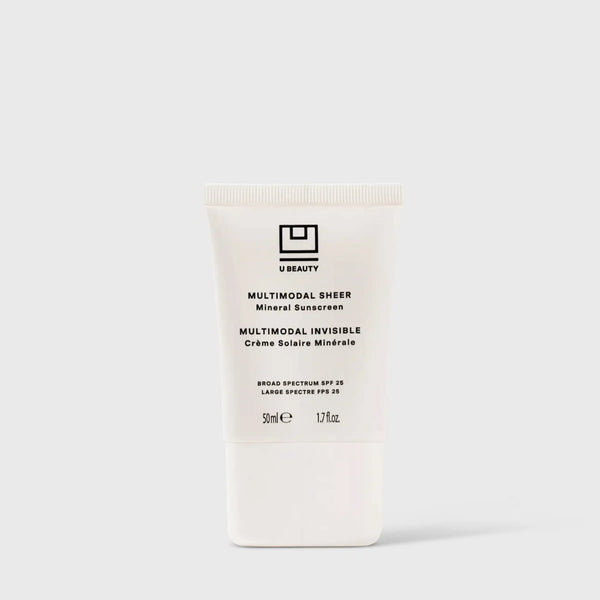 U BEAUTY Multimodal Sheer Mineral Sunscreen Broad SPF 25