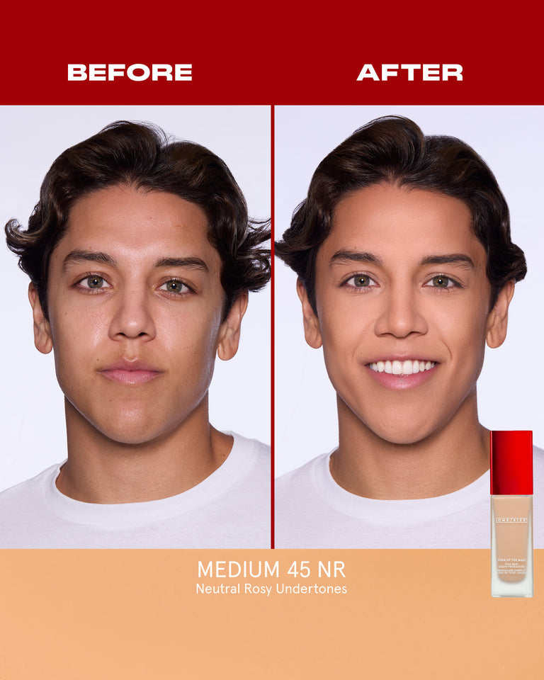 ONE SIZE Turn Up The Base Full Beat Liquid Foundation