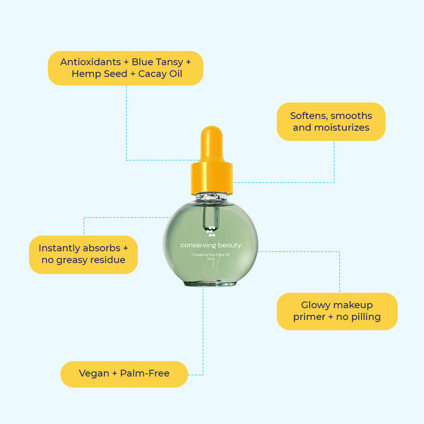 CONSERVING BEAUTY Conserve You Face Oil