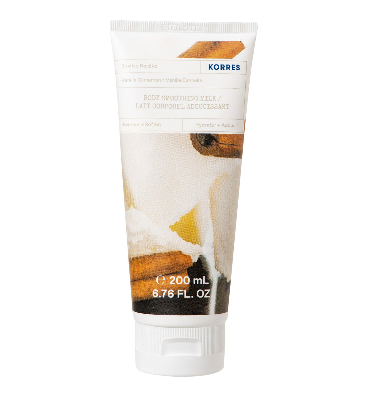 KORRES Body Smoothing Milk Vanilla Cinnamon