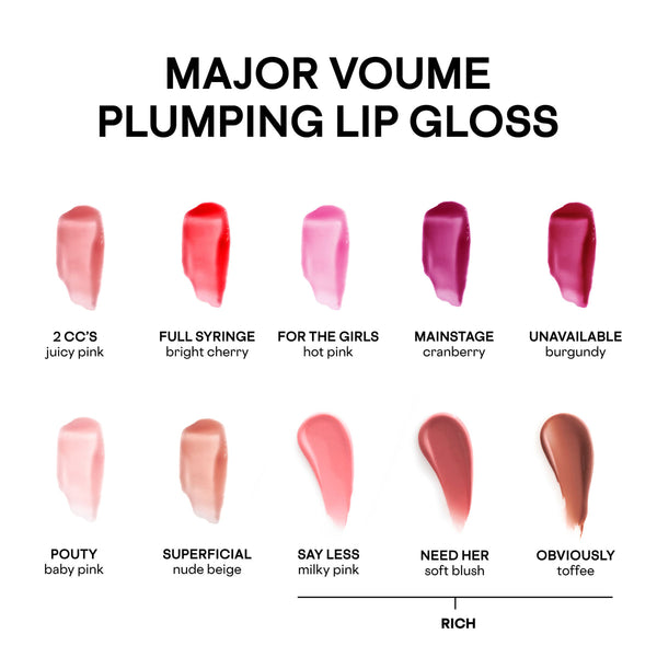 PATRICK TA Major Volume Plumping Gloss