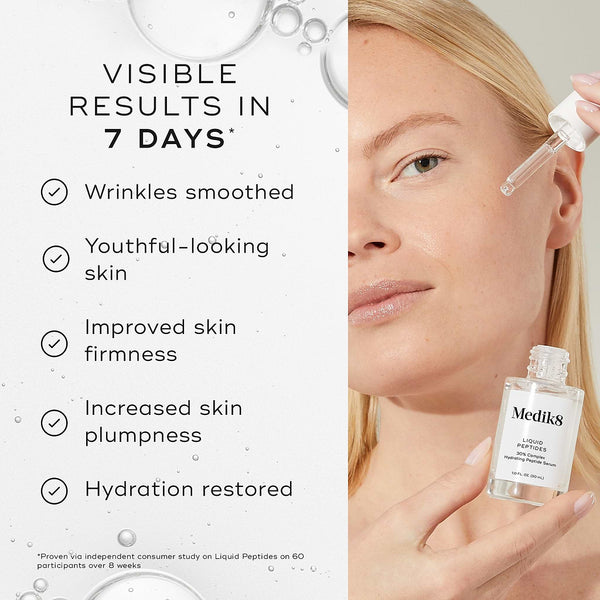 MEDIK8 Liquid Peptides Line Smoothing Serum