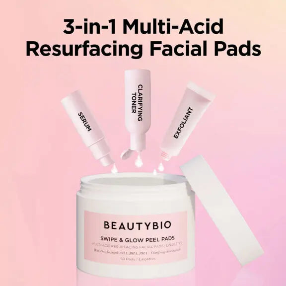 BEAUTY BIO Swipe & Glow Peel Pads