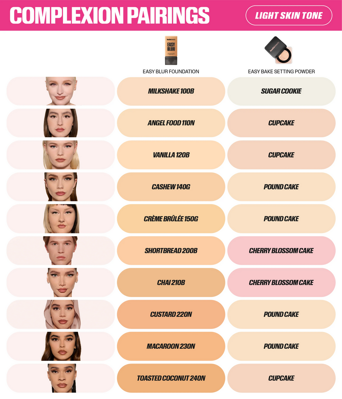 HUDA BEAUTY Easy Blur Natural Airbrush Foundation