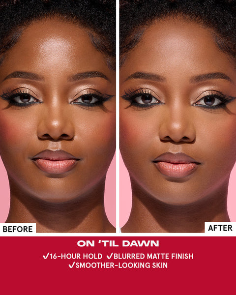 ON SIZE ON ‘TIL DAWN MATTIFYING WATERPROOF SETTING SPRAY