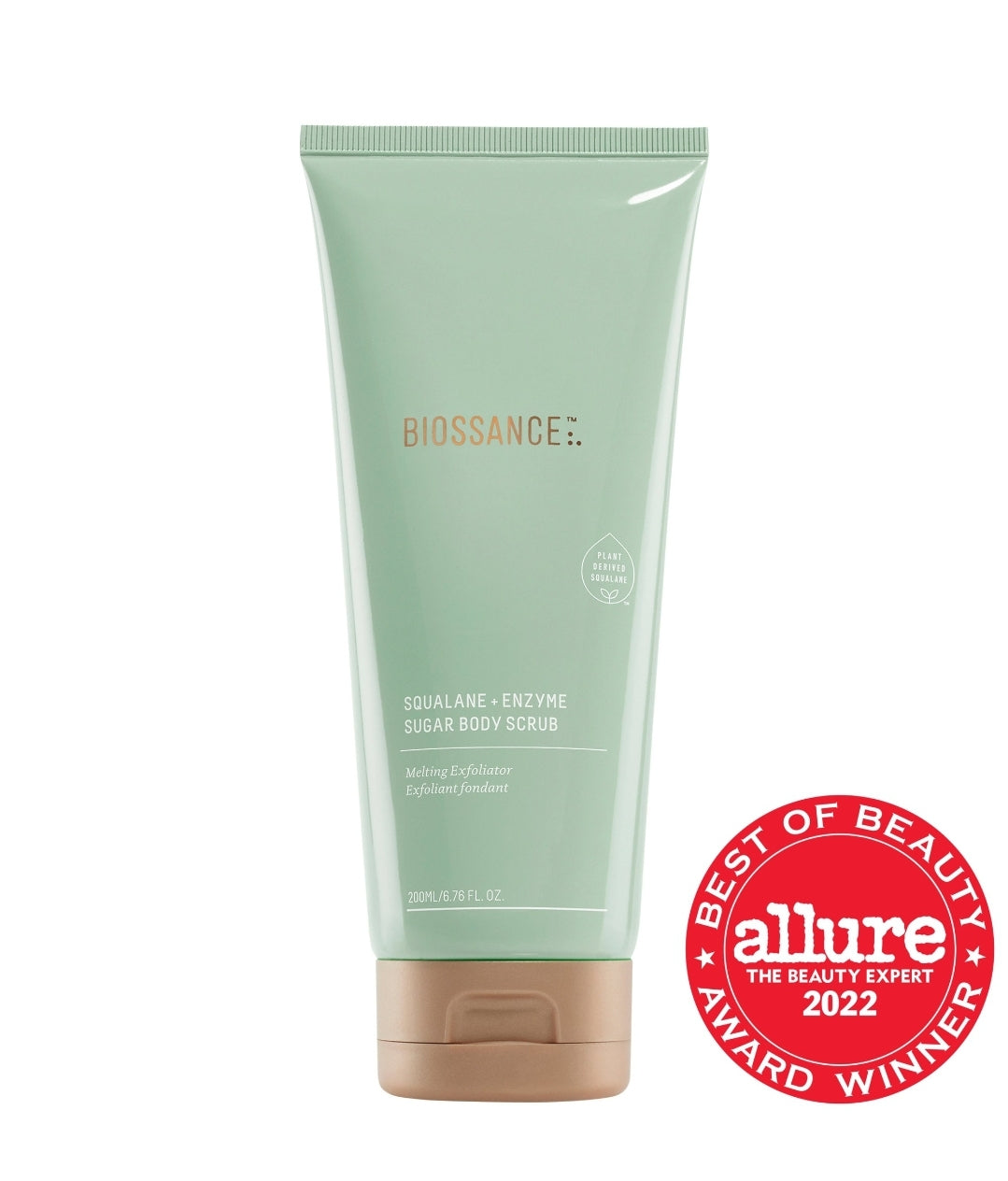 BIOSSANCE Squalane + Enzyme Sugar Body Scrub