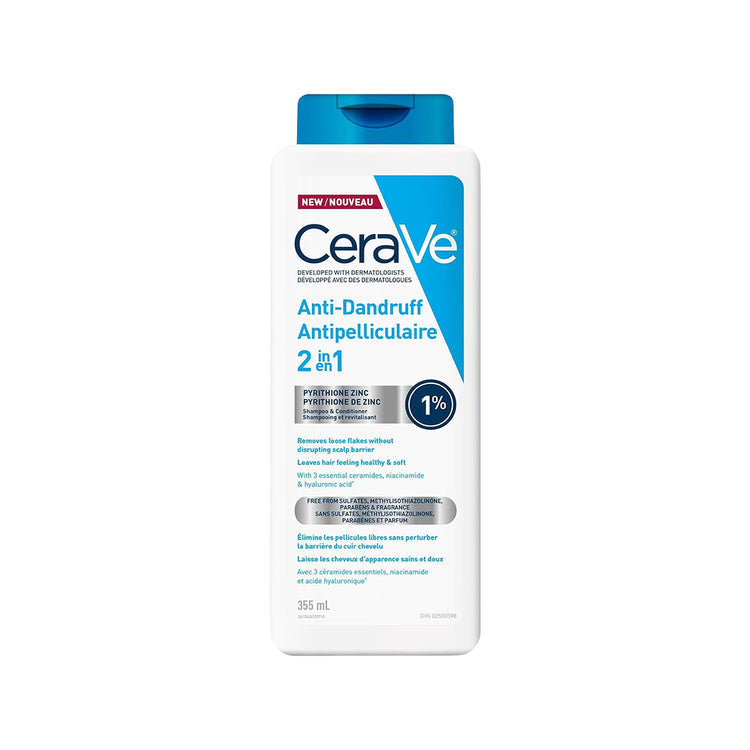 CERAVE 2-in-1 Anti-Dandruff Shampoo