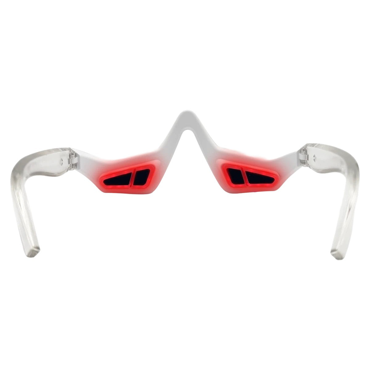 DERMALACTIVES HoloGlow Under Eye Mask with red light therapy on