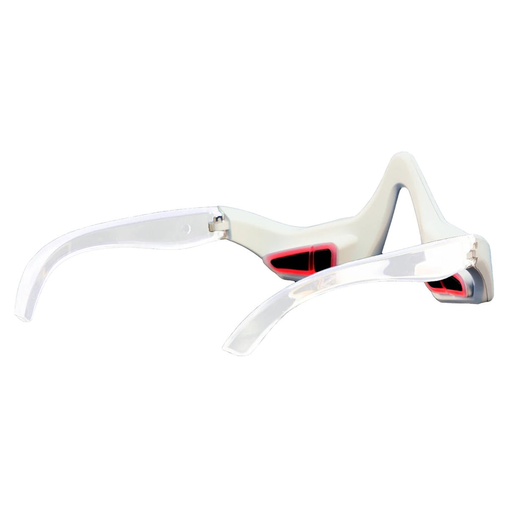 DERMALACTIVES HoloGlow Under Eye Mask - red light panels side view