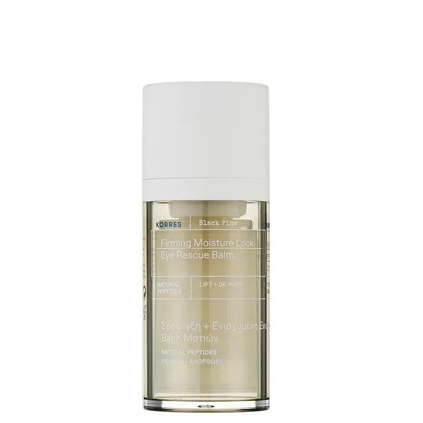 KORRES Black Pine Firming Moisture Lock Eye Rescue Balm