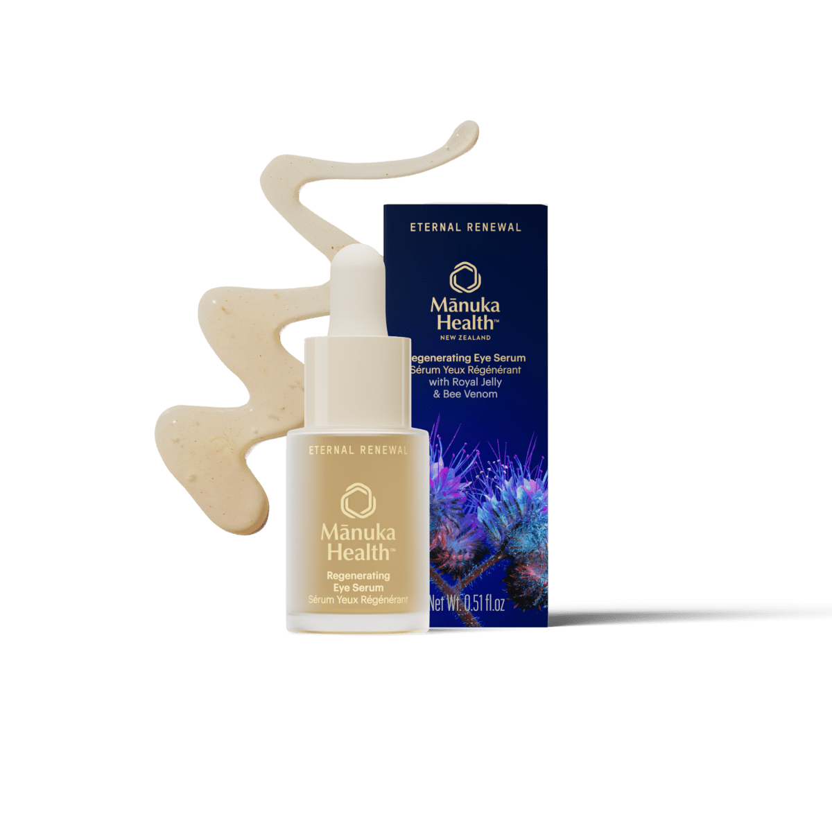 MANUKA HEALTH Eternal Renewal Regenerating Eye Serum with Royal Jelly & Bee Venom