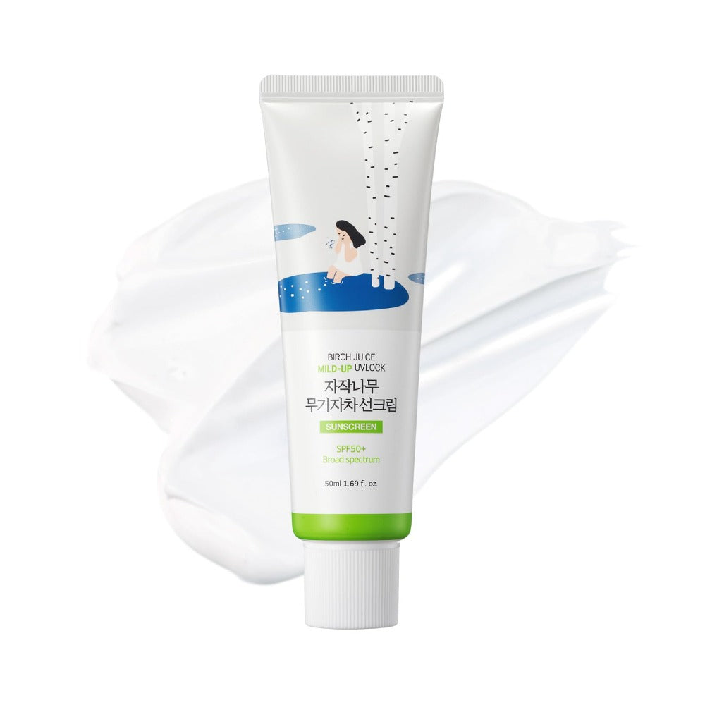 ROUND LAB Birch Juice Mild-Up UVLock Sunscreen SPF 50+