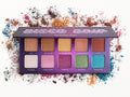 VIOLET VOSS Disco Drip Eye Shadow Palette - open palette with shade names