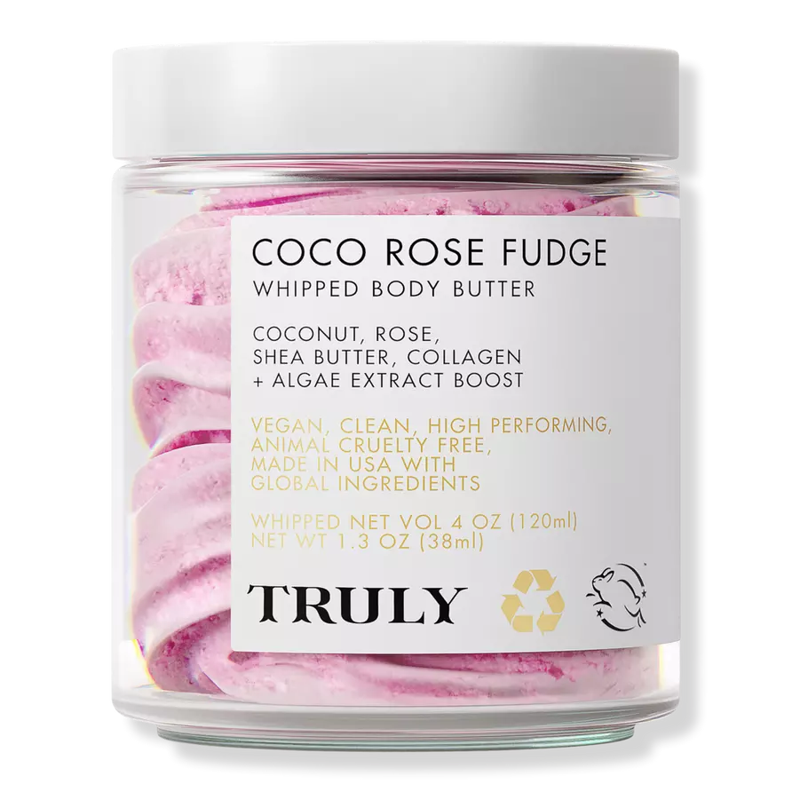 TRULY Coco Rose Fudge Whipped Body Butter