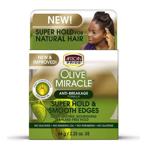 OLIVE MIRACLE super hold and smooth edges gel