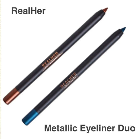 REALHER Metallic Eyeliner Duo