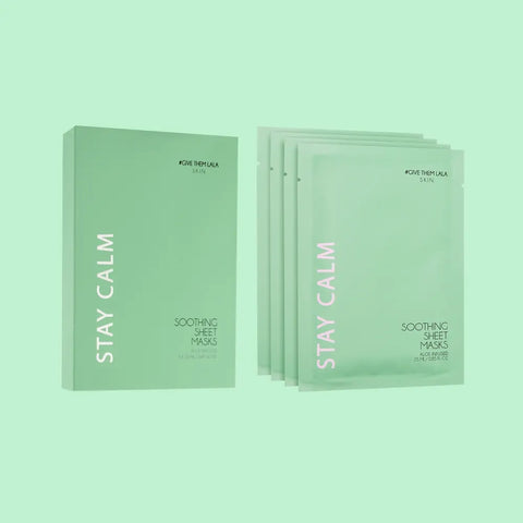 GIVE THEM LALA Stay Calm Sheet Masks