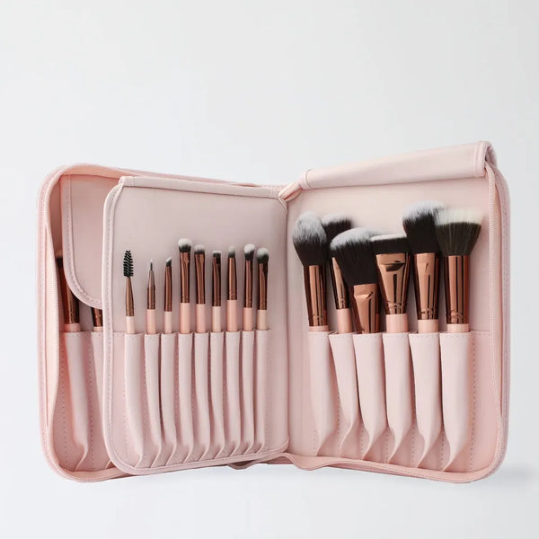 LUXIE 30 Piece Brush Set-Rose Gold