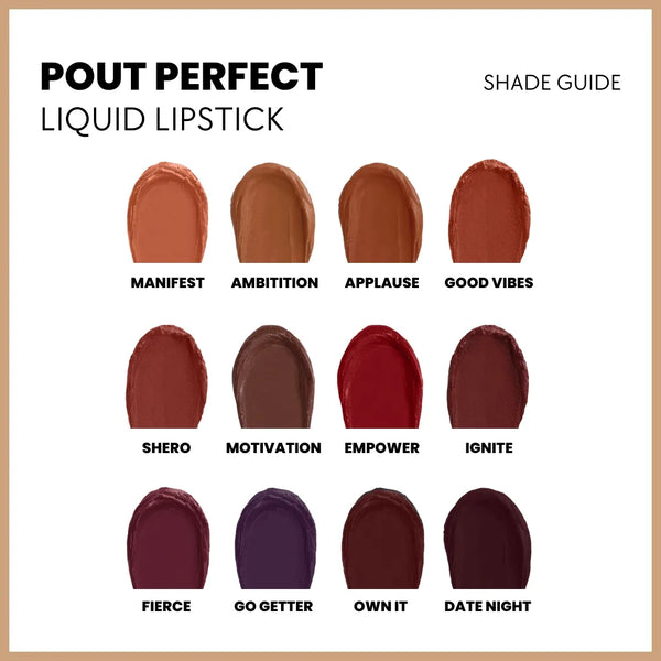 ACE BEAUTE Pout Perfect Liquid Lipstick