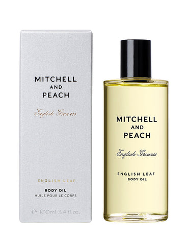 MITCHELL AND PEACH English Leaf Body Oil