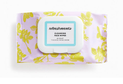 REFRESHMENTS Cleansing Face Wipes