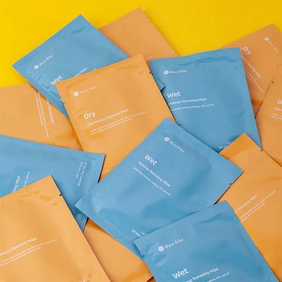 BASE BLUE COSMETICS Facial Cleansing Wipes